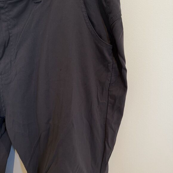 Prana Pants Womens 18W Gray Halle Convertible Roll Up Gorpcore Hiking Outdoor - Picture 11 of 16